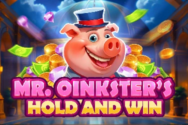 Mr. Oinkster's Hold and Win pokie by Booming Games: game tile