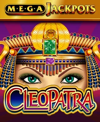 Mega Jackpots Cleopatra pokie by IGT: cover art
