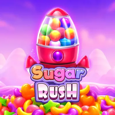 Sugar Rush pokie by Pragmatic Play: cover art